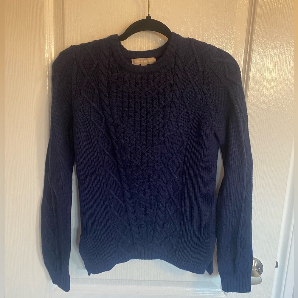 Banana Republic cable knit sweater